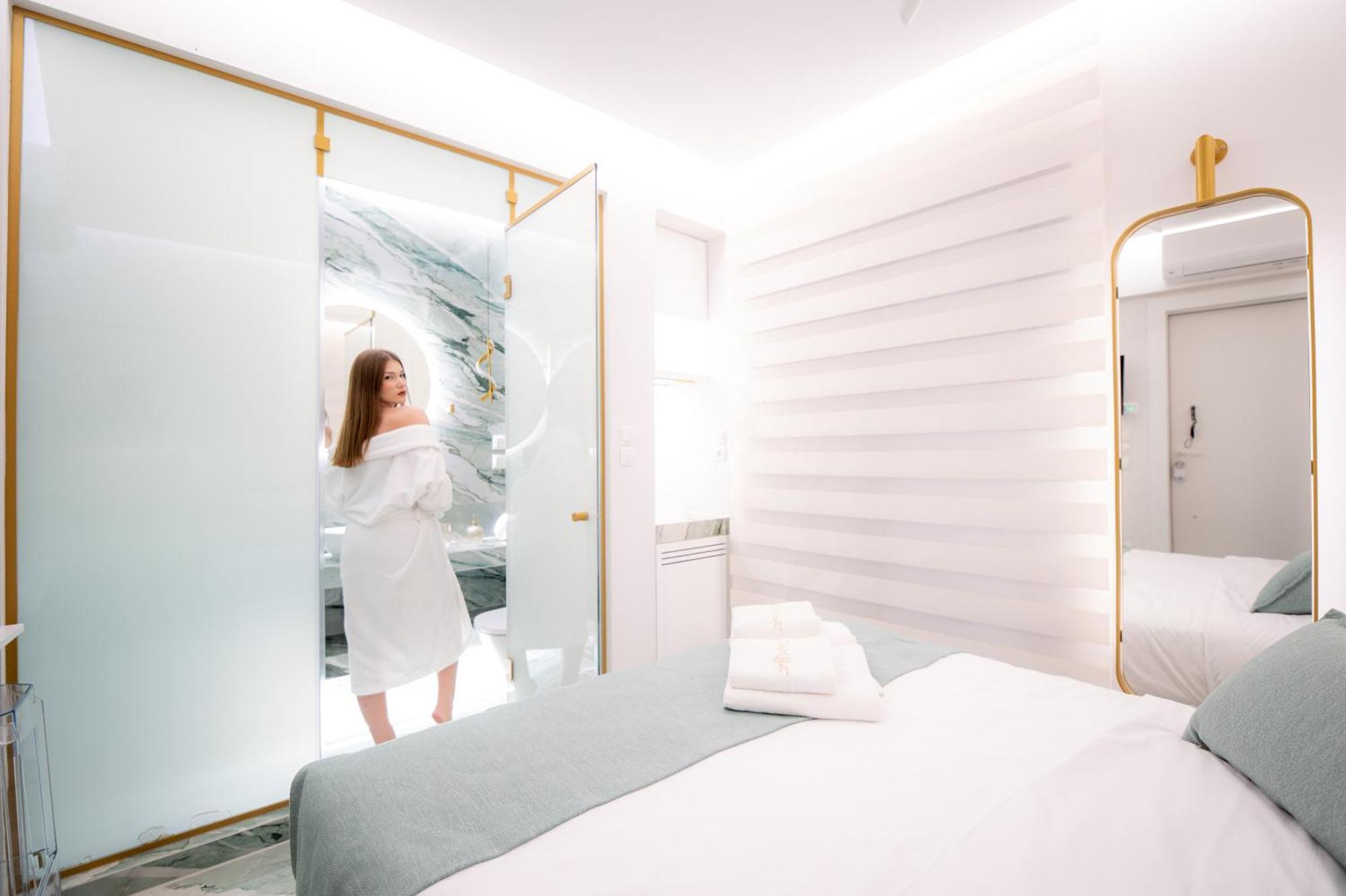 Апартаменты Luxury - Le Petit Bati Волос Экстерьер фото